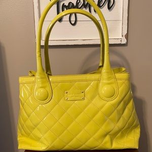 Yellow/lemon Kate spade purse
